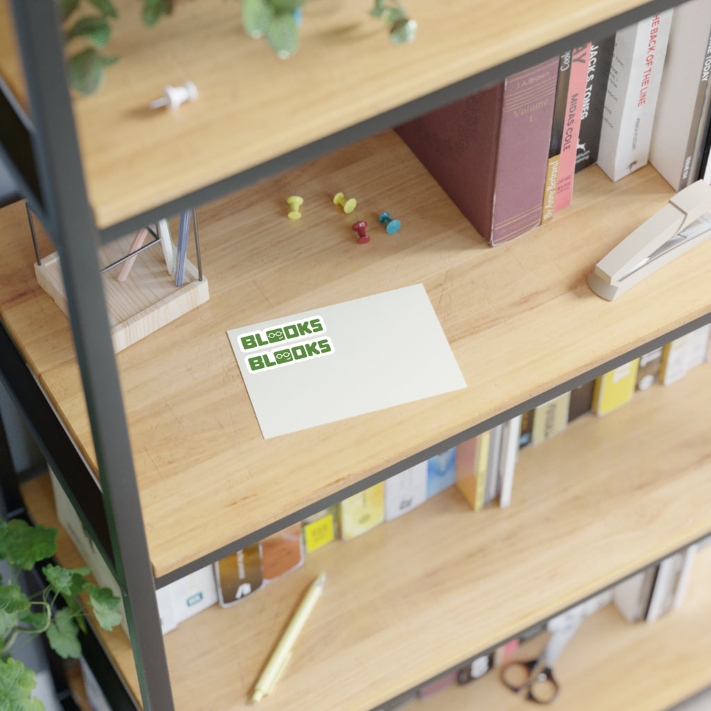 Green Retro 'BLOOKS' Decal Pack