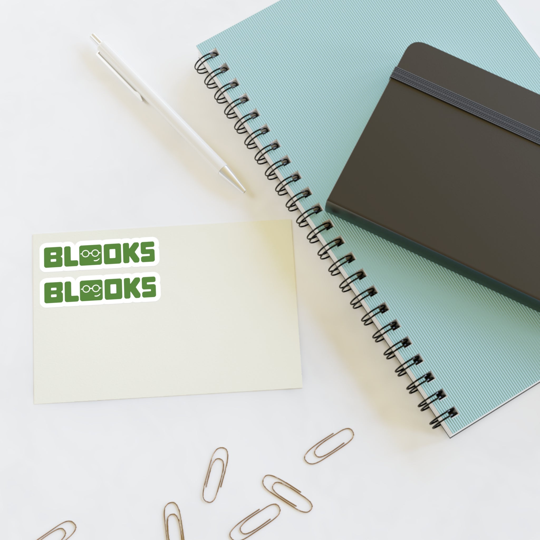 Green Retro 'BLOOKS' Decal Pack