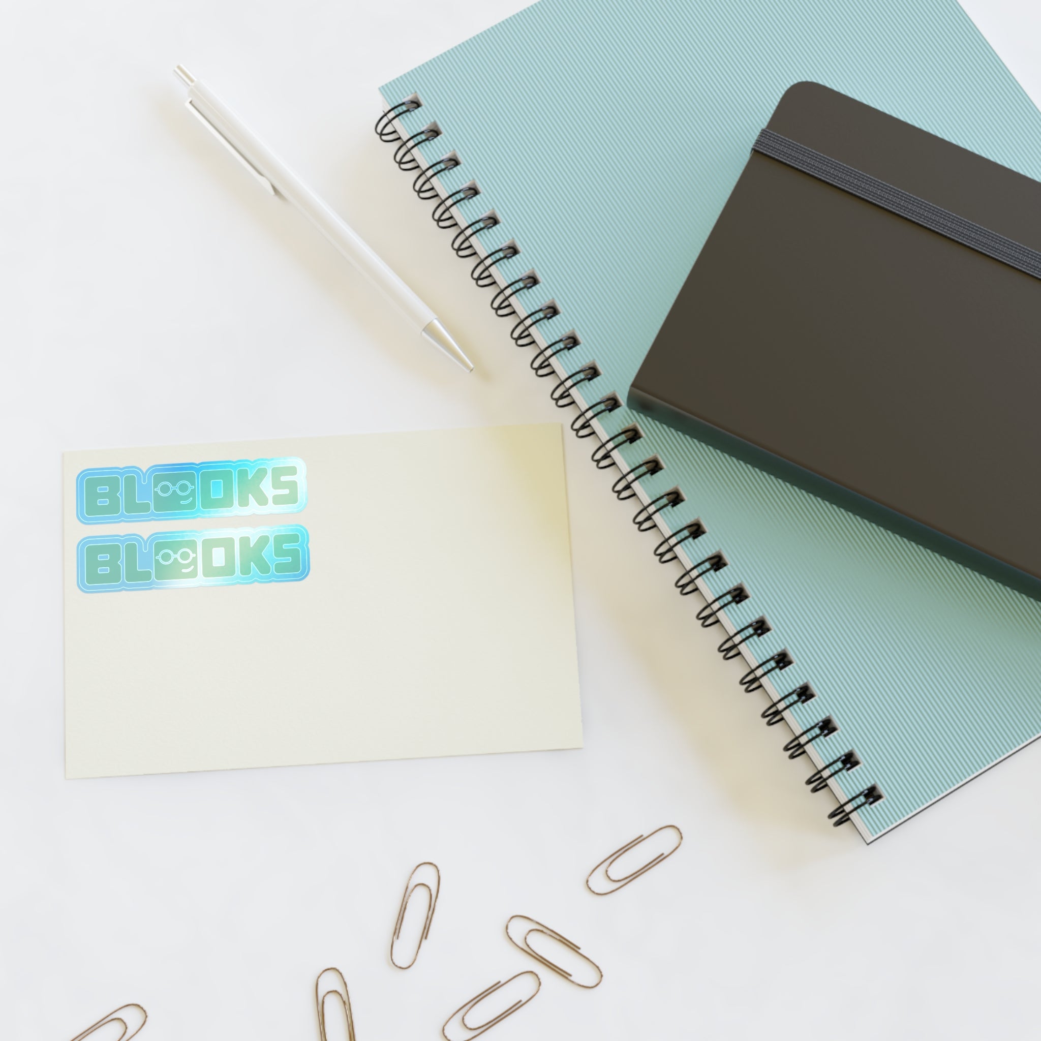 Green Retro 'BLOOKS' Decal Pack