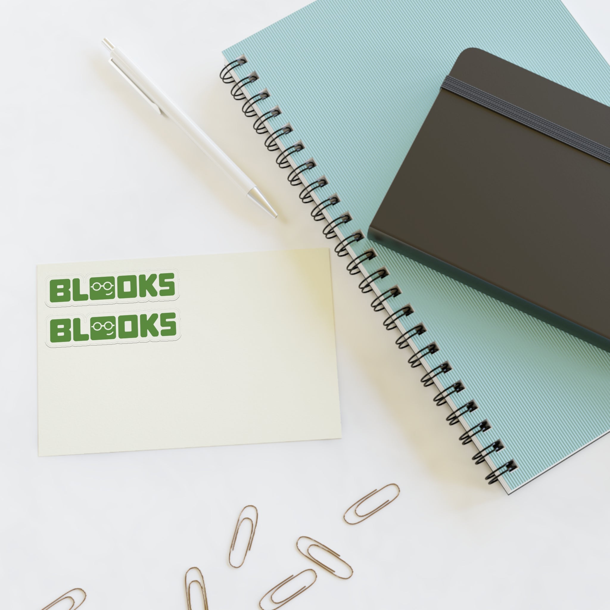 Green Retro 'BLOOKS' Decal Pack
