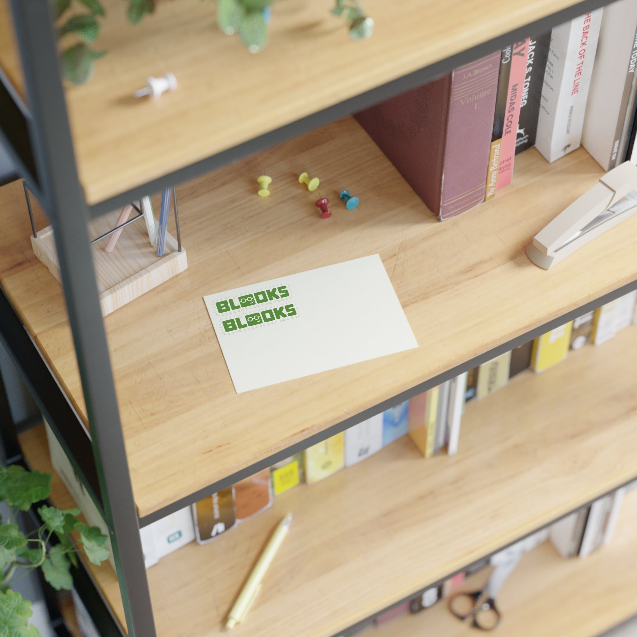 Green Retro 'BLOOKS' Decal Pack