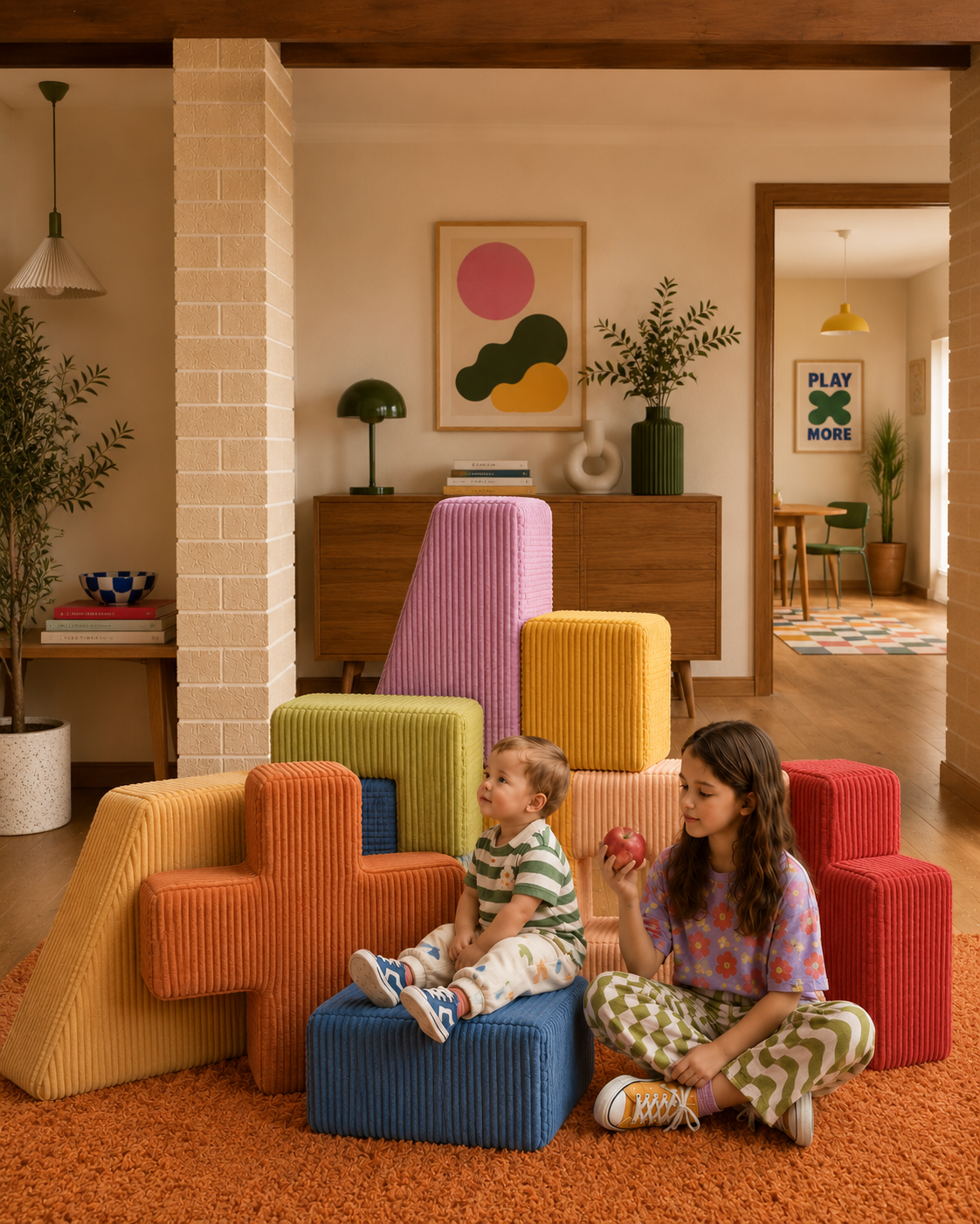 Big Blooks — Modular Floor Furniture