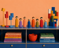 ArkiPeople - 8 Wooden People